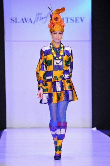 Коллекция Вячеслава Зайцева на Mercedes-Benz Fashion Week 2011: неделя моды в Москве, 31 марта 2011, Россия